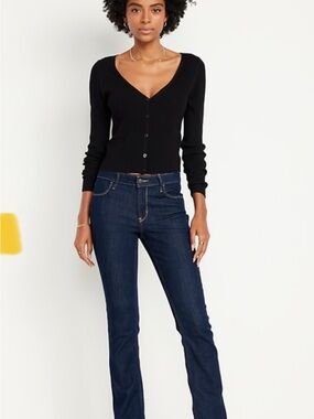 Classic Dark Blue Women's Bootcut Jeans
